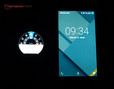 Display brightness: Moto 360 vs. Nexus 5