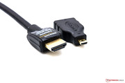 The corresponding adapter for a normal HDMI cord costs EUR 7.