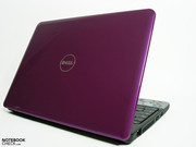 Dell calls the colour of this model 'Passion Purple'.
