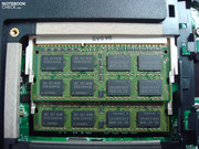 The existing modules have to be replaced by two 4GB bars to achieve the maximum RAM capacity