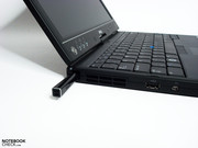 The input pen can be stored comfortably on the left... The input pen can be stored comfortably on the left...