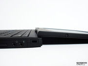 The display can be opened to more than 180° The display can be opened to more than 180°