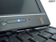 The fingerprint scanner is even well accessible in tablet mode The fingerprint scanner is even well accessible in tablet mode