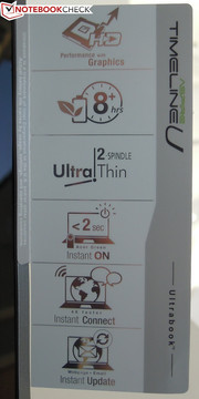 Looks like other Ultrabooks, ... Looks like other Ultrabooks, ...
