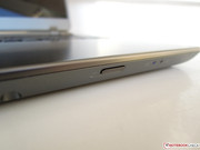 The standby button is located on the front. The standby button is located on the front.