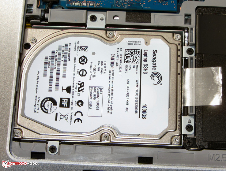 Replacing the hard drive is no problem.