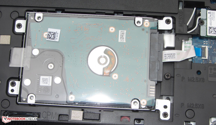 Replacing the hard drive is no problem