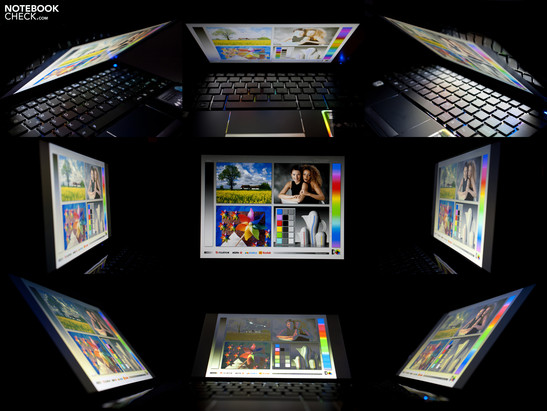 Viewing angles: Asus Eee PC 1015PN Netbook Viewing angles: Asus Eee PC 1015PN Netbook