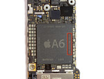 The Apple A6 on the logic board (image: iFixit)