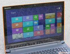 The IdeaPad Flex 15 in outdoor use