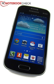 The Galaxy S Duos 2 GT-S5782's 4-inch screen has a resolution of 800x480 pixels.