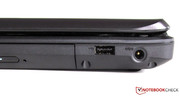One of the four USB ports One of the four USB ports