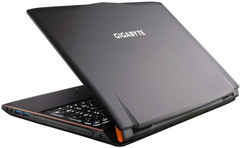 Gigabyte P55 gaming laptop with NVIDIA GeForce GTX 1060 graphics