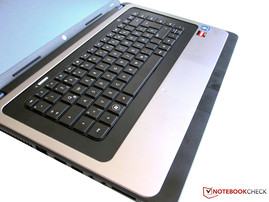 Keyboard of the HP 635 in QWERTY Layout Keyboard of the HP 635 in QWERTY Layout