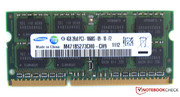 The 4 GB memory module. The 4 GB memory module.