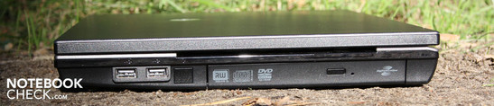 Right: 2 x USB 2.0, DVD multi-burner