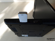 The ports' arrangement is not optimal for right handers, the USB ports on the left side are placed too close to the optical drive, and too close to each other on the right side, and at the HDMI port. The ports' arrangement is not optimal for right handers, the USB ports on the left side are placed too close to the optical drive, and too close to each other on the right side, and at the HDMI port.