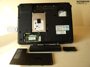 The system components are easily accessible through a range of maintenance openings, but one of the two modules would have to be replaced in order to expand the main memory. The system components are easily accessible through a range of maintenance openings, but one of the two modules would have to be replaced in order to expand the main memory.