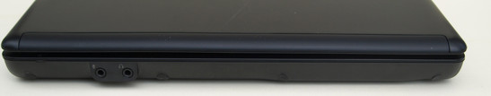 Front: harddisk LED, microphone, headphones Front: harddisk LED, microphone, headphones