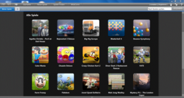 Pre-installed flash games all ran smoothly, some inside the web browser Pre-installed flash games all ran smoothly, some inside the web browser
