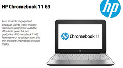HP Chromebook 11 G3, now with Bay Trail processor
