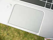 The touchpad is not clickable, but pressure sensitive.