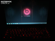 In return, the illuminated keyboard is very pretty. In return, the illuminated keyboard is very pretty.