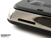 A cardreader for SD/MMC is also installed. A cardreader for SD/MMC is also installed.