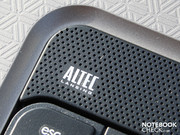 But the loudspeakers did - the Altec Lansing system produced a well-balanced sound.
