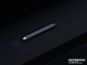 and the dainty power button. and the dainty power button.