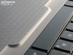 Edge of the touchpad Edge of the touchpad