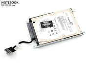 The SATA hard drive with a speedy 7,200 rpm. The SATA hard drive with a speedy 7,200 rpm.