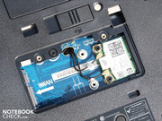 The memory can be equipped with an additional module. The other DDR3 slot is not so easily accessed.