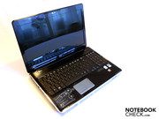 The WXGA screen isn't anti-reflective, which is why the display is prone for annoying reflections.