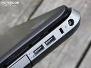 Two USB 3.0 ports are available, but sadly there is no Bluetooth or ExpressCard. Two USB 3.0 ports are available, but sadly there is no Bluetooth or ExpressCard.