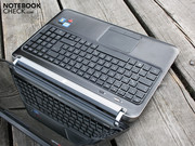 The biggest critique would be the spongy, rickety keyboard. The biggest critique would be the spongy, rickety keyboard.