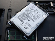 This makes the Hitachi HDD faster than the 5400 rpm hard disks in most other laptops. This makes the Hitachi HDD faster than the 5400 rpm hard disks in most other laptops.