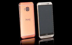 Custom luxury HTC One M9 in Rose Gold finish by Goldgenie