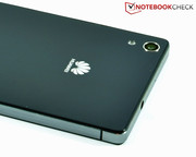 The primary camera on the back boasts with a 13 megapixel resolution, auto-focus, and LED flash.