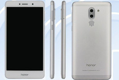 Huawei Honor 6X Android smartphone as shown at TENAA