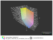 Packard Bell NX69-HR-127GE vs. AdobeRGB(t) Packard Bell NX69-HR-127GE vs. AdobeRGB(t)
