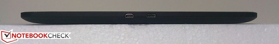 Front: Micro HDMI, Micro-USB 2.0