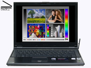 The X-black display utilizes LED lightening with low energy demand...