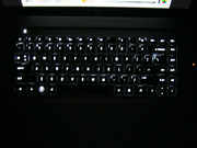 Backlit keyboard works as intended