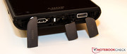 The ports are covered because the Acro S The ports are covered because the Acro S