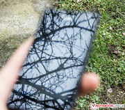 in the way of geocaching. Although the screen is reflective in the way of geocaching. Although the screen is reflective