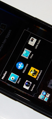 The device is powered by Android version 4.0.1 The device is powered by Android version 4.0.1
