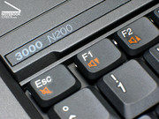 The keyboard is solid, but the layout unusual. The keyboard is solid, but the layout unusual.
