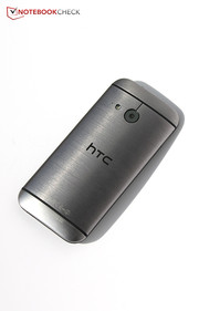 HTC's One Mini 2 is nice to hold owing to its 4.3-inch size and curved back.