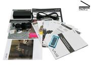 Sony Vaio VGN-SZ71WN/C Subnotebook: The accessories include a lot of paper and only few useful things.